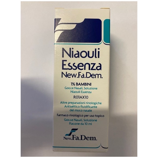 Niaouli Essenza Newfadem 1% Gocce 10ml Niaouli Essenza Newfadem 1% Gocce 10ml