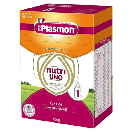 Plasmon nutri-uno stage 1 latte in polvere 700 g