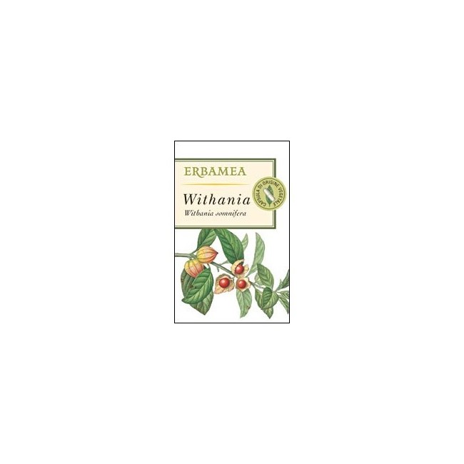 Erbamea Withania integratore 50 opercoli Erbamea Withania integratore 50 opercoli