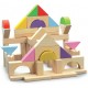 Woderworld blocchi legno giochi bambini 50 pezzi