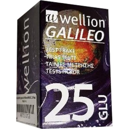 Wellion Galileo Strips strisce reattive Glicemia 25 pezzi Wellion Galileo Strips strisce reattive Glicemia 25 pezzi