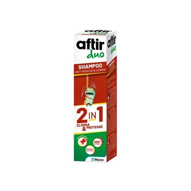 Aftir Duo Shampoo trattamento per i pidocchi 100ml
