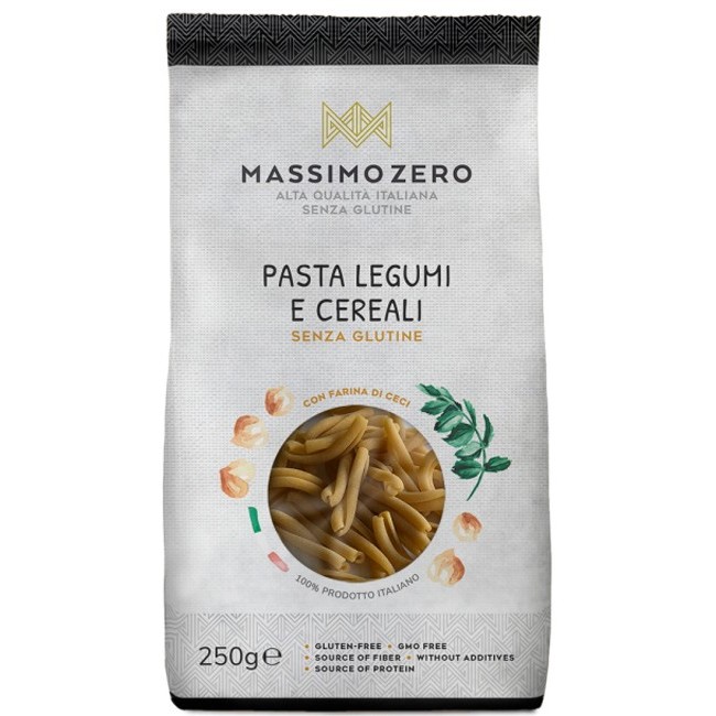 Massimo zero legumi caserecce confezione 250 grammi Massimo zero legumi caserecce confezione 250 grammi