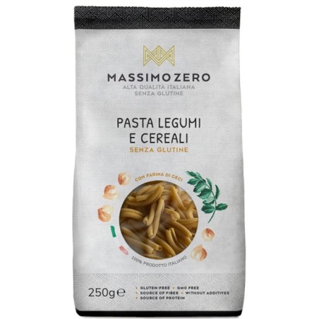 Massimo zero legumi caserecce confezione 250 grammi Massimo zero legumi caserecce confezione 250 grammi
