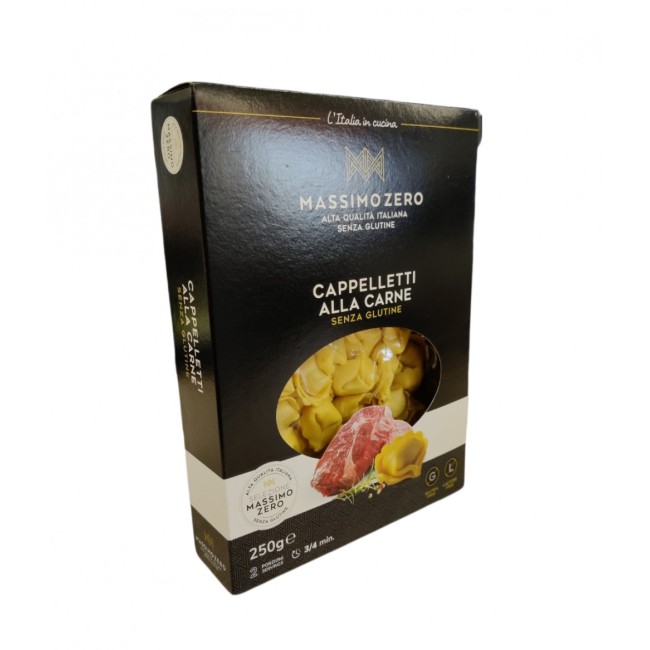 Massimo zero cappelletti carne senza glutine 250 gr Massimo zero cappelletti carne senza glutine 250 gr