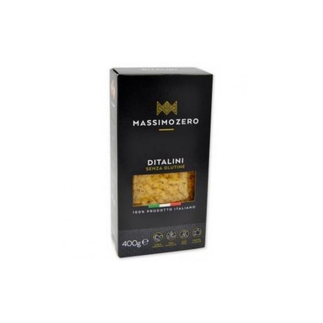 Massimo zero ditalini senza glutine 400g Massimo zero ditalini senza glutine 400g