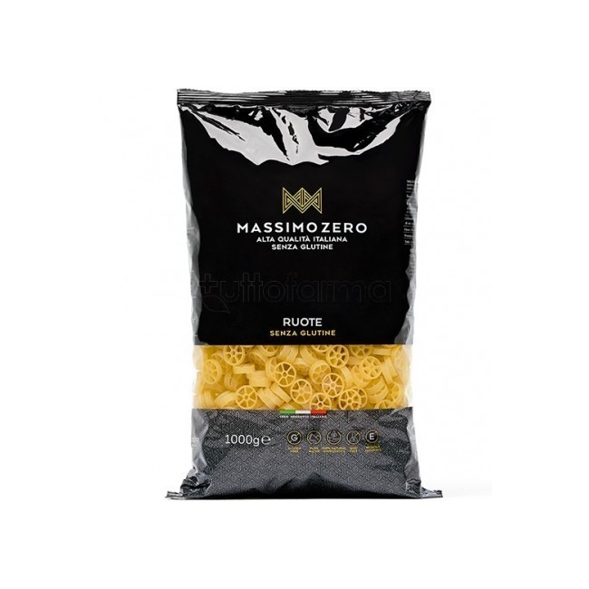 Massimo zero ruote pasta senza glutine 1kg Massimo zero ruote pasta senza glutine 1kg