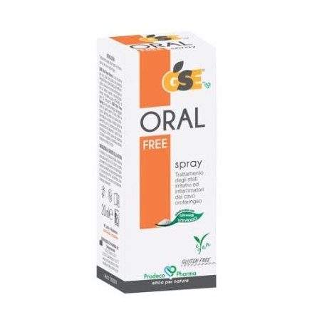 Gse oral free spray orale emolliente per al gola 20 ml Gse oral free spray orale emolliente per al gola 20 ml