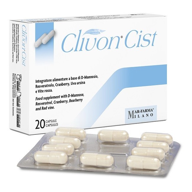 Mar farma Clivon cist integratore 20 capsule