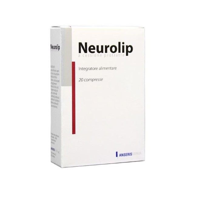 Anseris Farma Neurolip Integratore Alimentare 20 Compresse Anseris Farma Neurolip Integratore Alimentare 20 Compresse