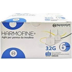 Gestipharm Ago harmofine g32 6mm 100 pezzi