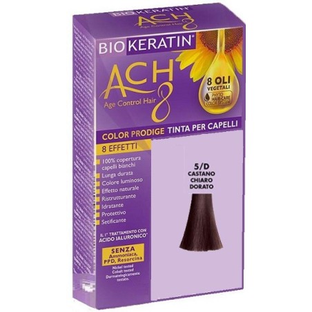 Gdp -general Dietet. Pharma Biokeratin Ach8 Color Prodige 5/d Castano Chiaro Dorato