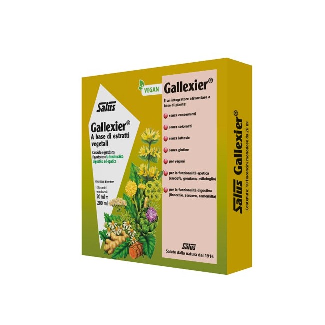 Salus Haus Gmbh & Co Kg Gallexier Monodose 10 Flaconcini Salus Haus Gmbh & Co Kg Gallexier Monodose 10 Flaconcini