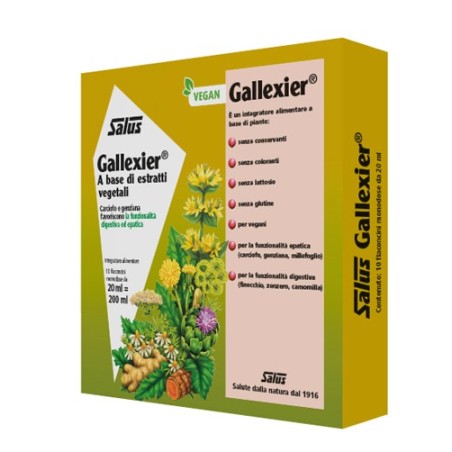 Salus Haus Gmbh & Co Kg Gallexier Monodose 10 Flaconcini Salus Haus Gmbh & Co Kg Gallexier Monodose 10 Flaconcini