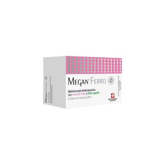 Pharmasuisse Laboratories Megan Ferro 30 Softgel + 30 Compresse Pharmasuisse Laboratories Megan Ferro 30 Softgel + 30 Compresse