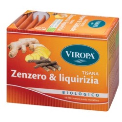 Viropa Import Viropa Zenzero & Liquirizia tisana 15 Bustine