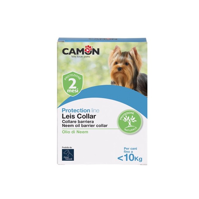 Camon Leis Collare Barriera Con Olio Di Neem Cane 35 Cm S 12 Pezzi