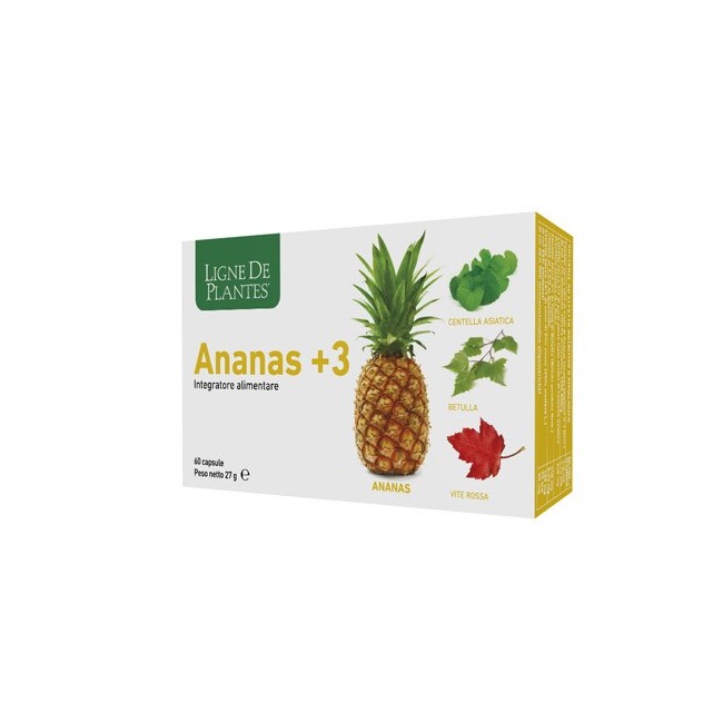 Natura Service Ananas +3 integratore 60 Capsule Natura Service Ananas +3 integratore 60 Capsule