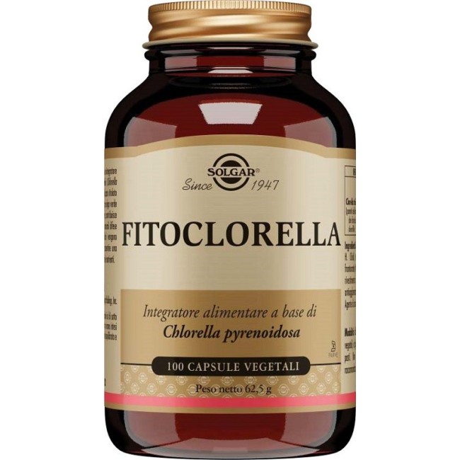 Solgar Multinutrient Fitoclorella integratore 100 Capsule Solgar Multinutrient Fitoclorella integratore 100 Capsule