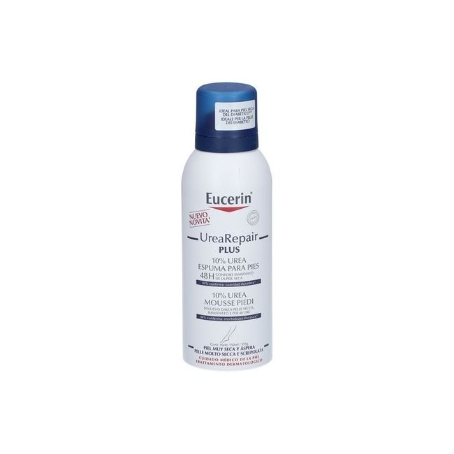 Beiersdorf Eucerin Urearepair Plus Mousse Piedi 10% Urea 150 Ml Beiersdorf Eucerin Urearepair Plus Mousse Piedi 10% Urea 150 Ml