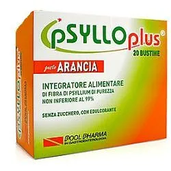 Psyllo Plus Arancia 20 Bustine integratore di fibre