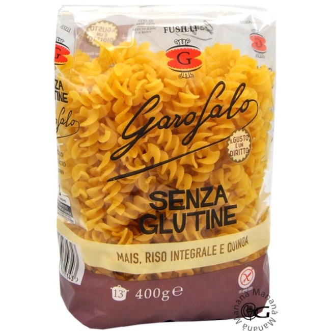 Pastificio Lucio Garofalo Garofalo Fusilli Senza Glutine 400 G Pastificio Lucio Garofalo Garofalo Fusilli Senza Glutine 400 G