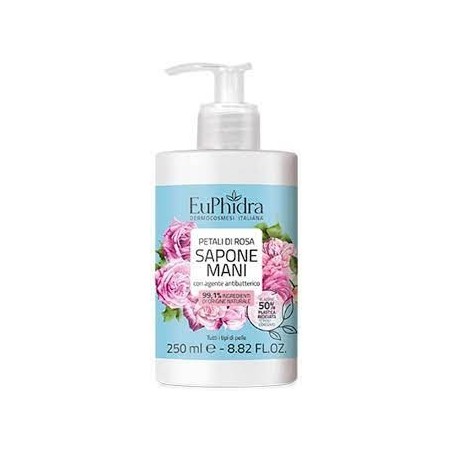 Euphidra Sapone Liquido Petali di Rosa 250 ml Euphidra Sapone Liquido Petali di Rosa 250 ml