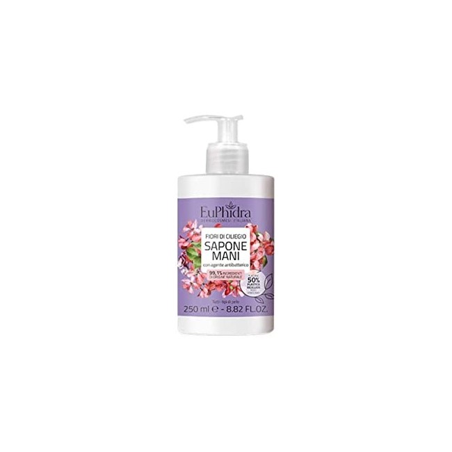 Euphidra Sapone Liquido Fiori di Ciliegio 250 ml Euphidra Sapone Liquido Fiori di Ciliegio 250 ml
