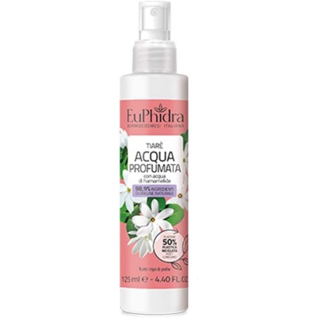 Euphidra Acqua Profumata Tiarè Spray 125 ml Euphidra Acqua Profumata Tiarè Spray 125 ml