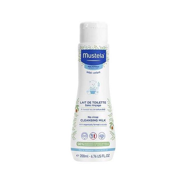Mustela Latte di Toilette Viso e Sederino 200 ml Mustela Latte di Toilette Viso e Sederino 200 ml