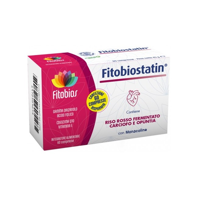 Fitobiostatin 60 compresse integratore per il colesterolo