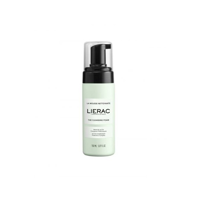 Lierac Mousse Detergente Viso con Prebiotici 150 ml
