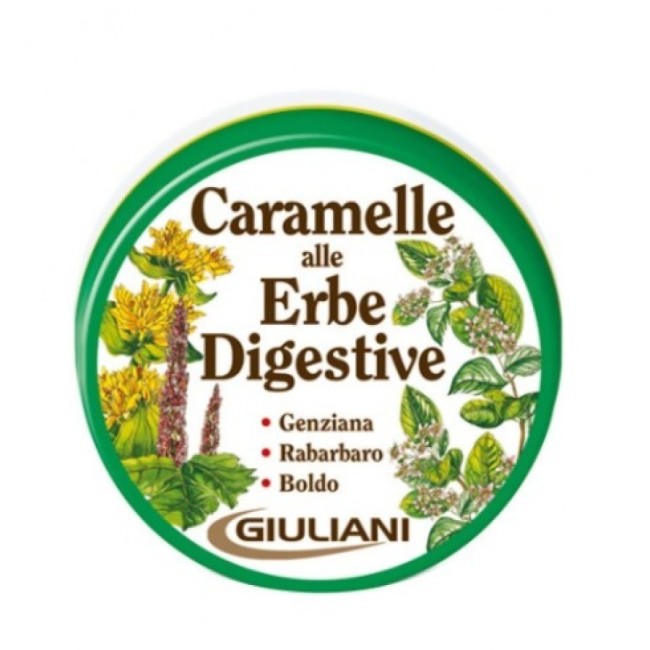 Giuliani Caramelle Digestive Alle Erbe Senza Glutine 60 gr Giuliani Caramelle Digestive Alle Erbe Senza Glutine 60 gr