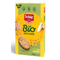 Schar Apple Bisco Bio Biscotti alla Mela 105 gr monoporzione