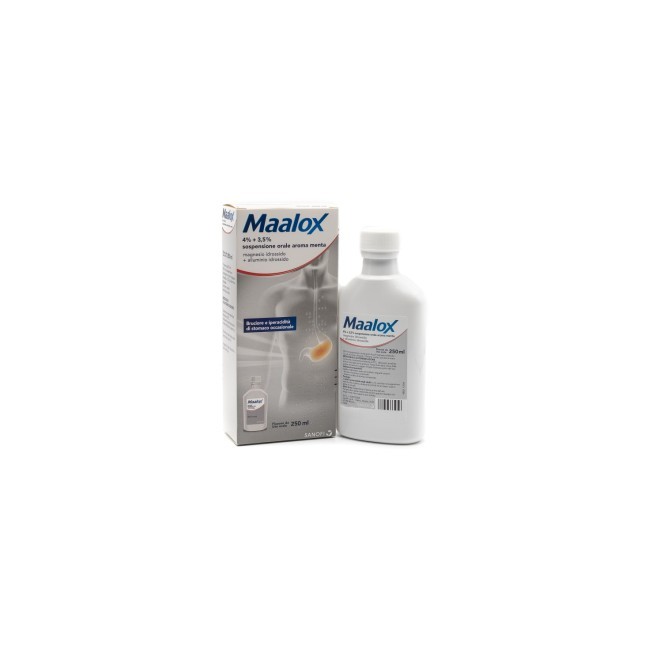 Maalox* Sospensione Orale 250ml Maalox* Sospensione Orale 250ml