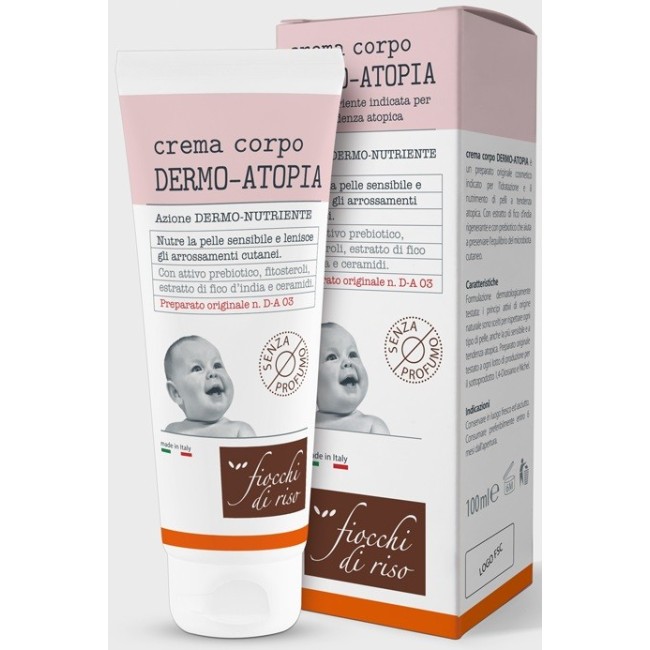 Atopia Crema Corpo Fiocchi di Riso 100 ml Atopia Crema Corpo Fiocchi di Riso 100 ml