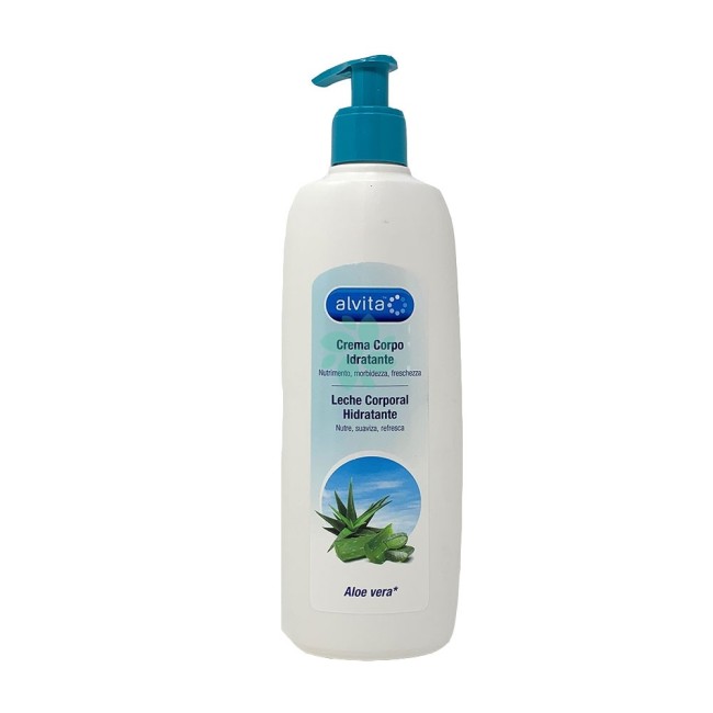 Alvita Crema Corpo Idratante Aloe Vera 400 ml Alvita Crema Corpo Idratante Aloe Vera 400 ml