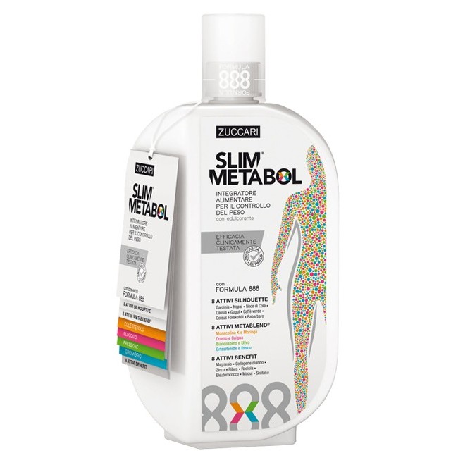 Zuccari Slim metabol nuova formulazione 888 ml Zuccari Slim metabol nuova formulazione 888 ml