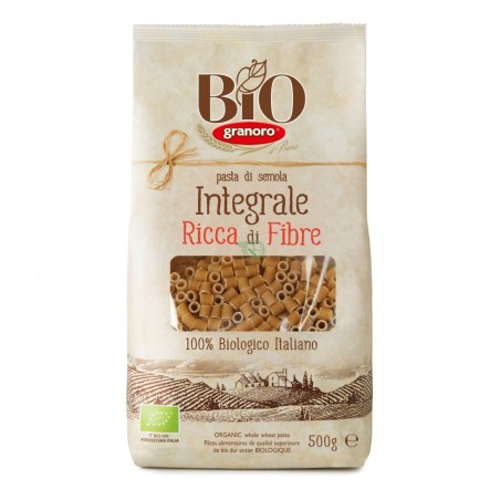 Granoro Ditalini Rigati Biologici Integrali 500 G Granoro Ditalini Rigati Biologici Integrali 500 G