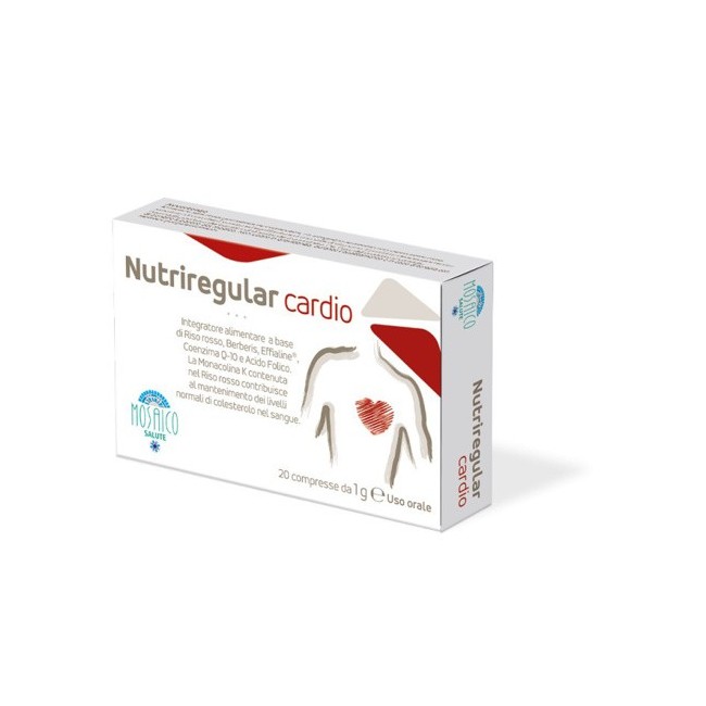 Nutrileya Nutriregular Cardio integratore 30 compresse Nutrileya Nutriregular Cardio integratore 30 compresse