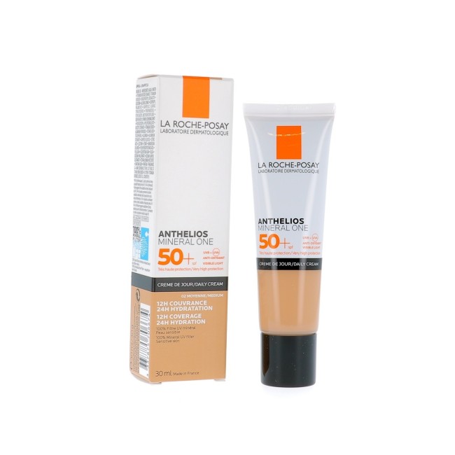 Anthelios mineral one Crema giorno colorata Spf 50+ Medium 30 ml Anthelios mineral one Crema giorno colorata Spf 50+ Medium 30 ml