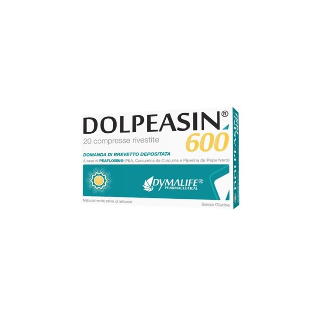 Dymalife Dolpeasin 600 integratore 20 compresse rivestite Dymalife Dolpeasin 600 integratore 20 compresse rivestite