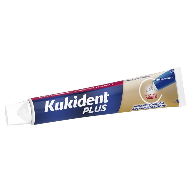 Kukident Plus Sigillo crema adesiva dentiere 57 grammi Kukident Plus Sigillo crema adesiva dentiere 57 grammi