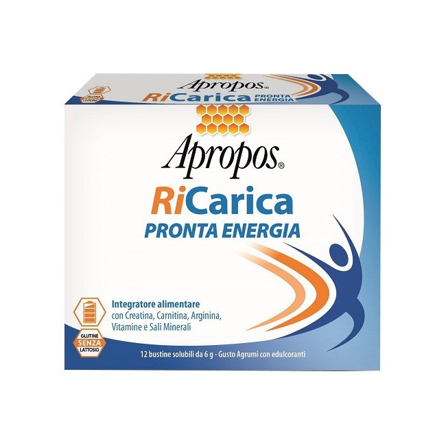 Desa Pharma Apropos Ricarica Pronta Energia 12 Bustine 6 G