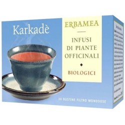 Erbamea Infuso di Karkadè 20 Bustine Filtro