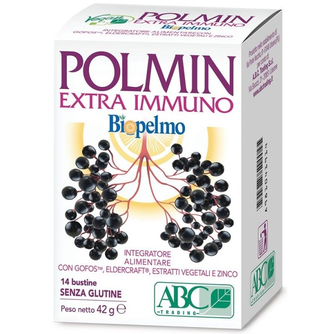 A. B. C. Trading Polmin Extra Immuno Biopelmo 14 Bustine A. B. C. Trading Polmin Extra Immuno Biopelmo 14 Bustine