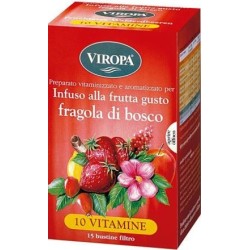 Viropa Import Viropa 10 Vitamine Fragola Del Bosco 15 Bustine