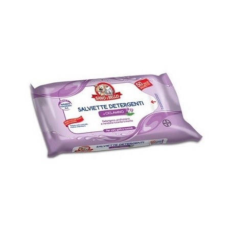 Elanco Italia Sano E Bello Salviette Detergenti Ciclamino 50 Pezzi Elanco Italia Sano E Bello Salviette Detergenti Ciclamino 50 Pezzi
