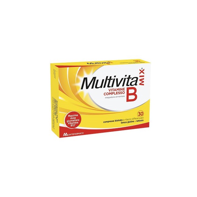 Montefarmaco Otc Multivitamix Vit Complesso B 30 Compresse Bistrato