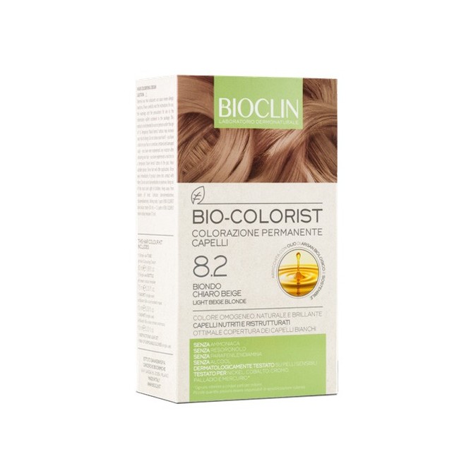 Ist. Ganassini Bioclin Bio Colorist 8,2 Biondo Chiaro Beige Ist. Ganassini Bioclin Bio Colorist 8,2 Biondo Chiaro Beige